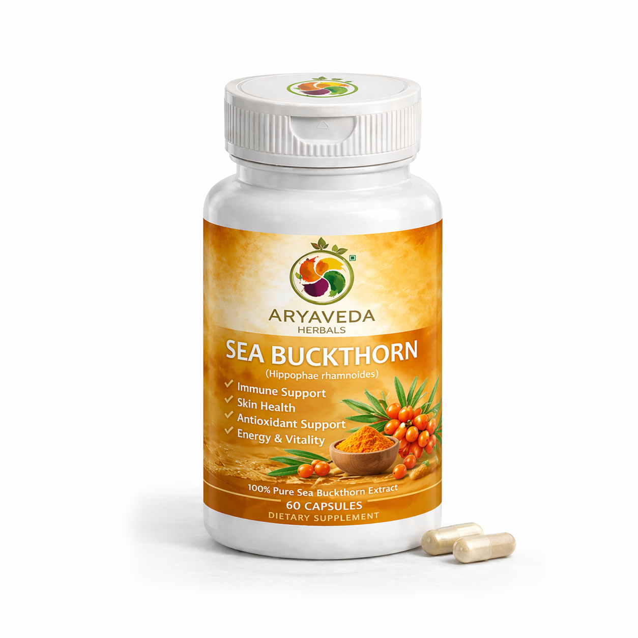 Sea Buckthorn Capslue